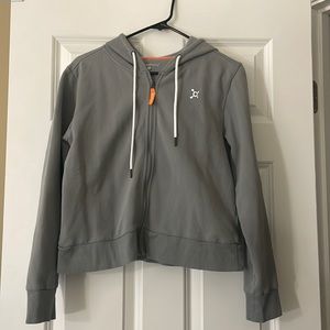Orangetheory Gray Zip Up Hoodie